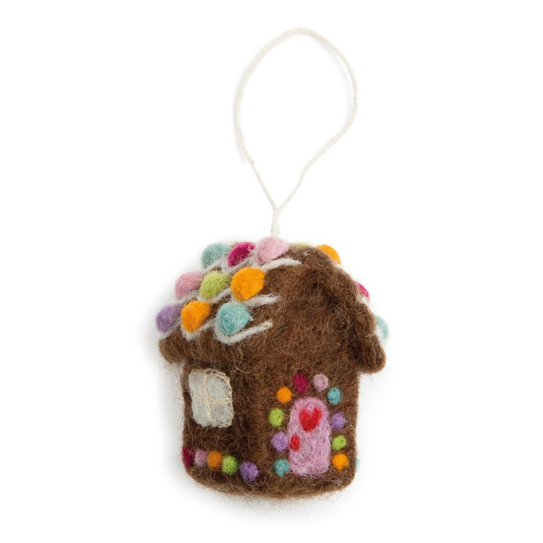 Mini Gingerbread House Ornament - Gry & Sif