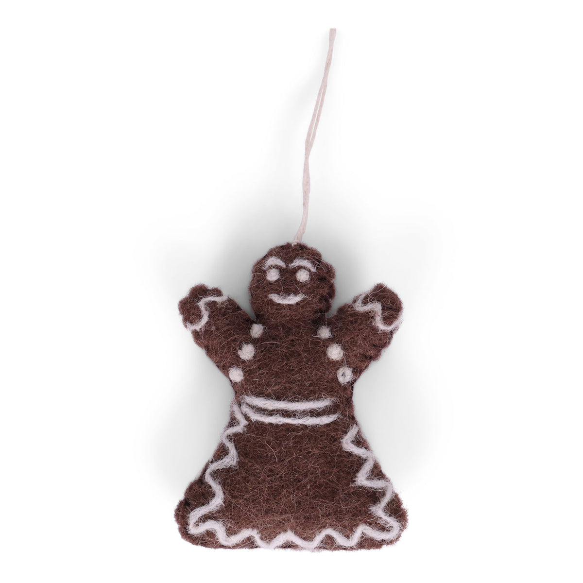 Gingerbread Woman Ornament - Gry & Sif