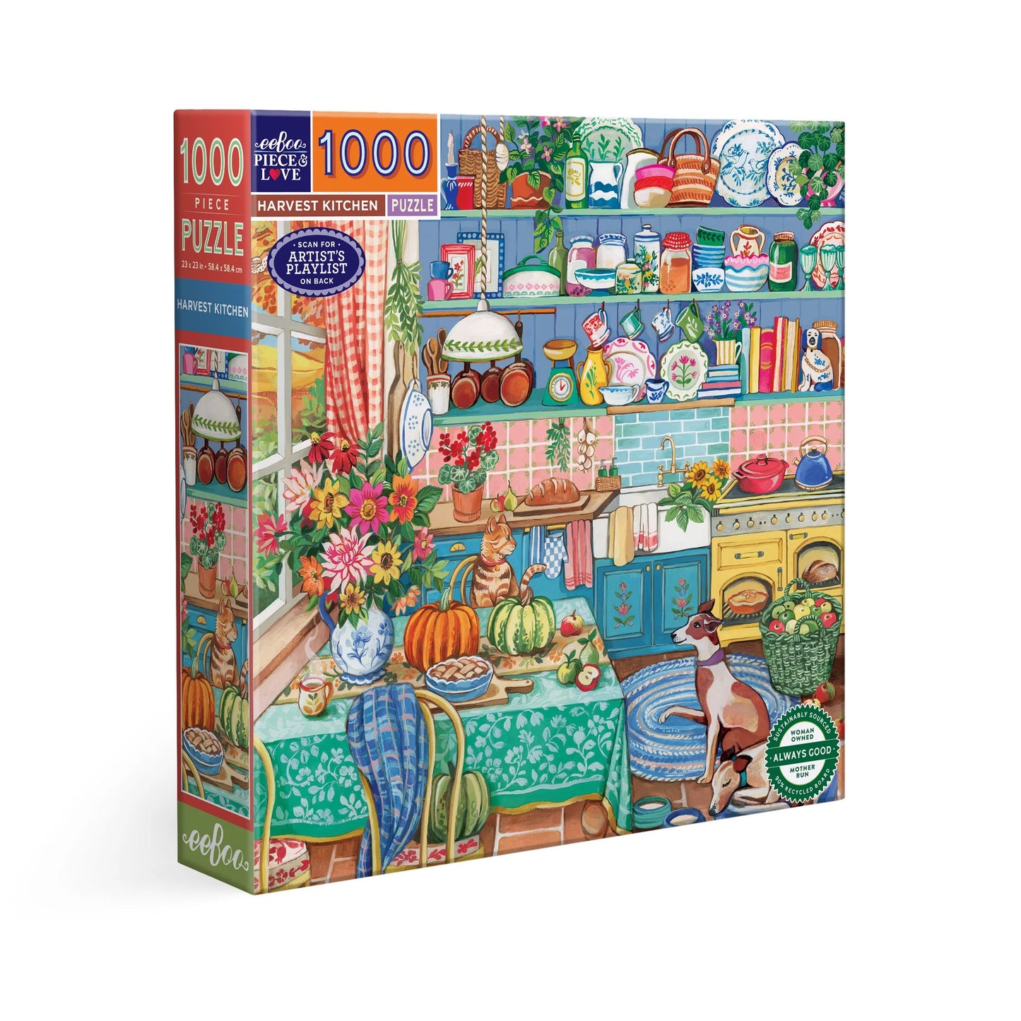 Harvest Kitchen 1000 Sq Puzzle