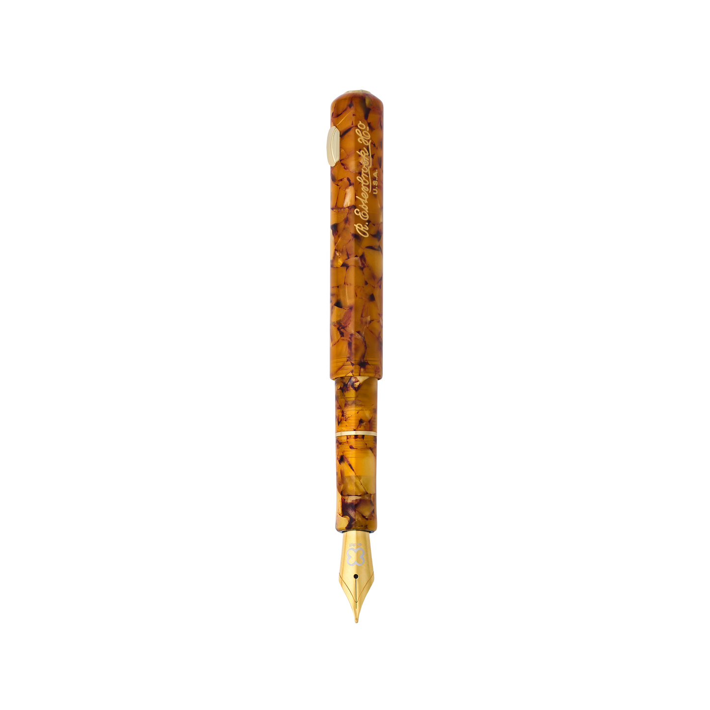 Esterbrook Niblet Fountain Pen - Honeycomb Gold Trim