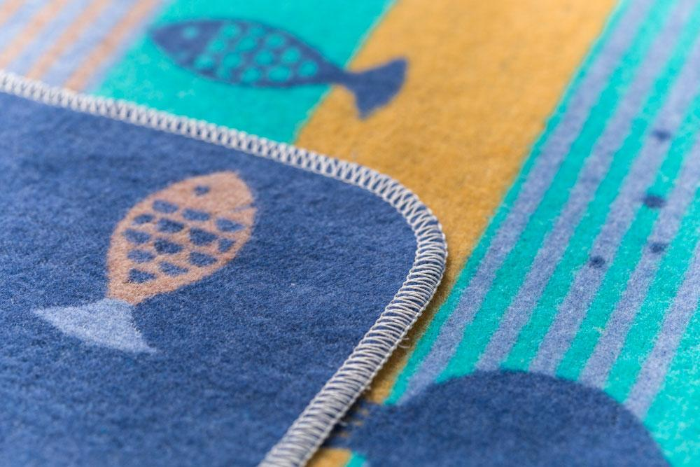 Juwel Toddlers Blanket Fish Allover