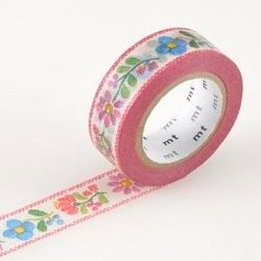 mt Washi Tape - Embroidery (15mm)