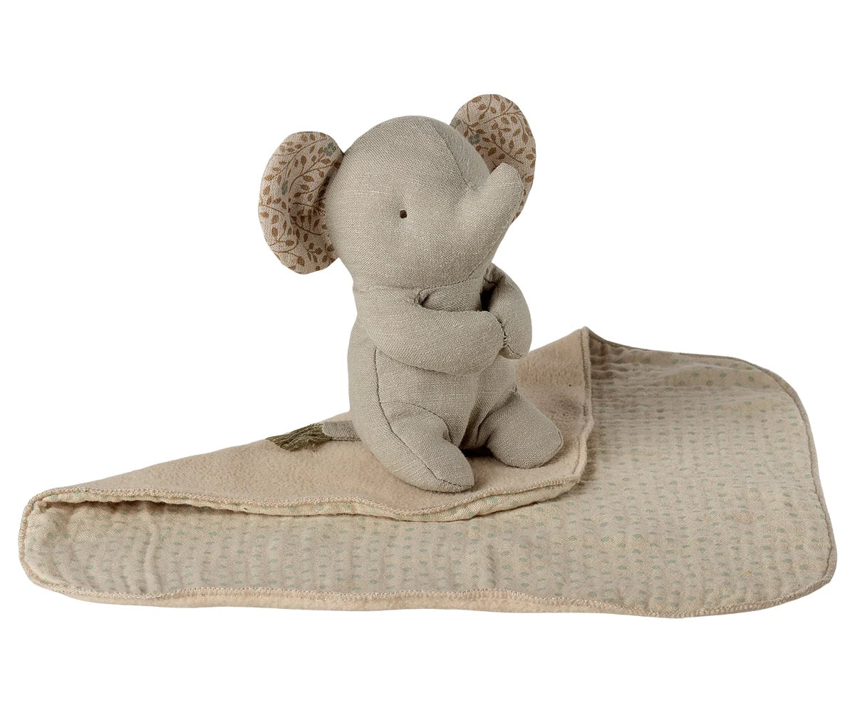 Lullaby Friends, Elephant, Mini - Iron Grey
