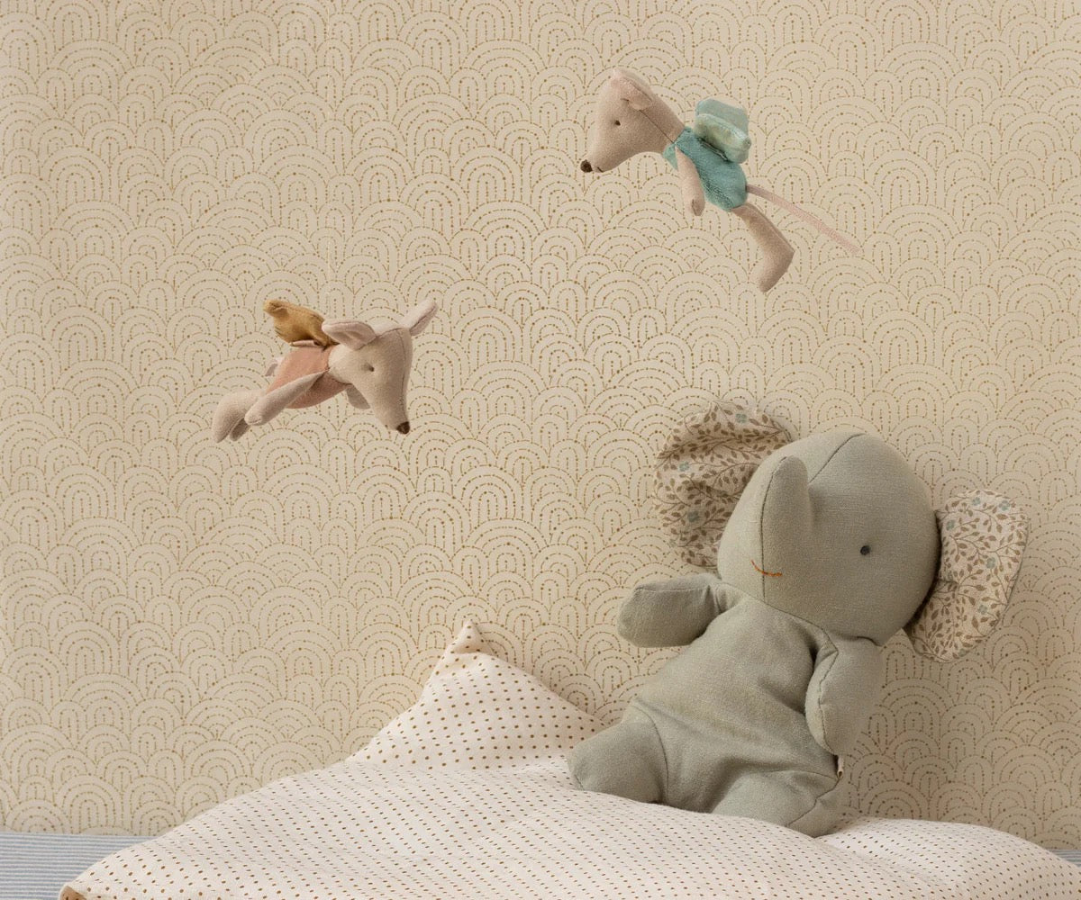 Safari friends, Elephant, Small - Iron grey