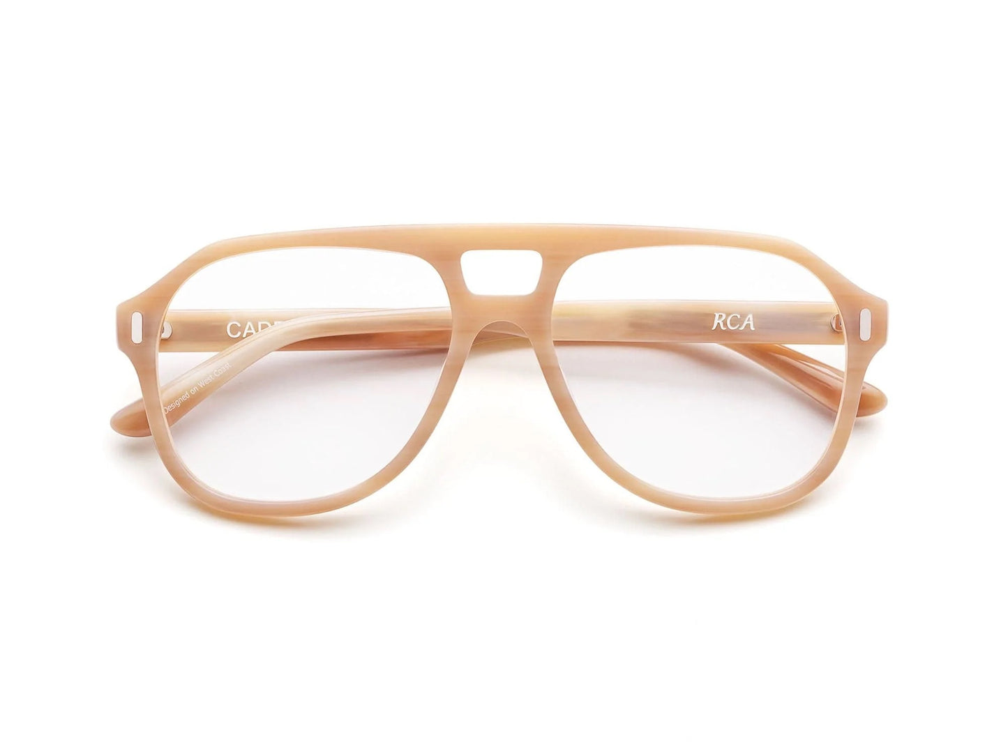 Root Cause Analysis Reading Glasses - Polished Bone
