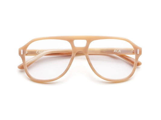 Root Cause Analysis Reading Glasses - Polished Bone
