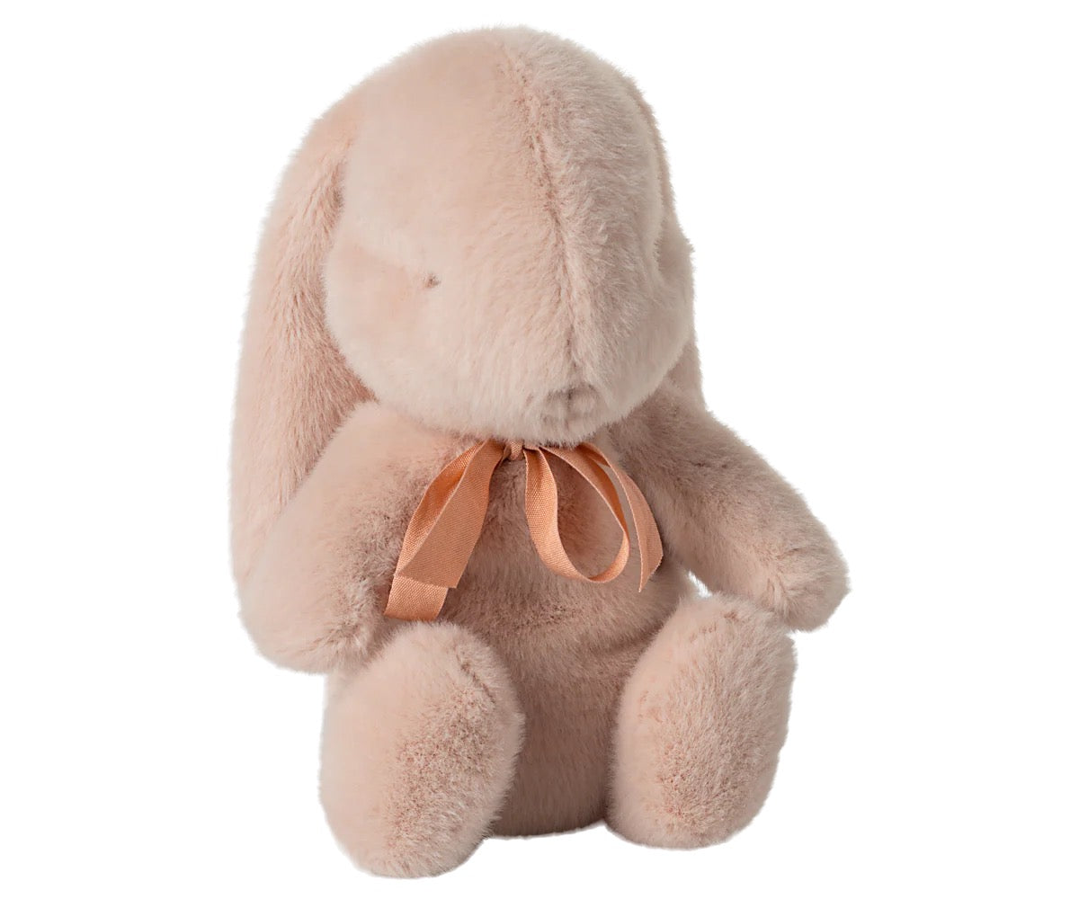 Bunny plush, Small - Powder (pink ribbon)