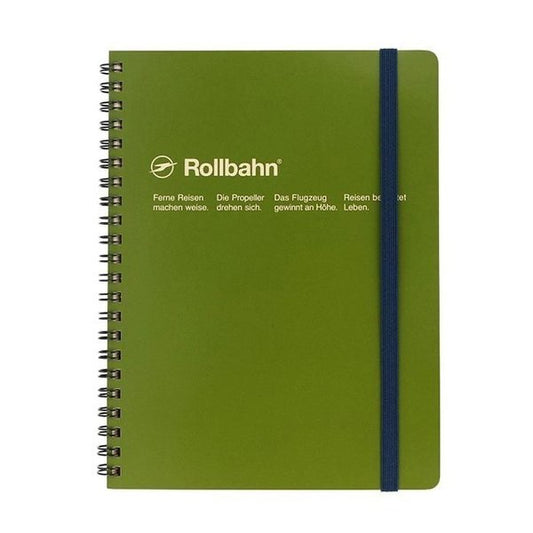 Rollbahn Spiral Notebook - A5 / Olive