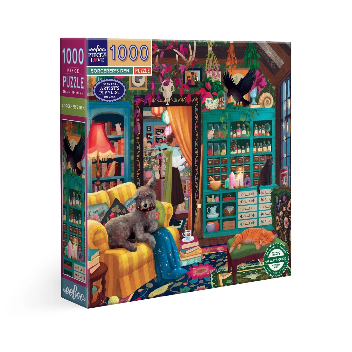 Sorcerer's Den 1000 Piece Puzzle