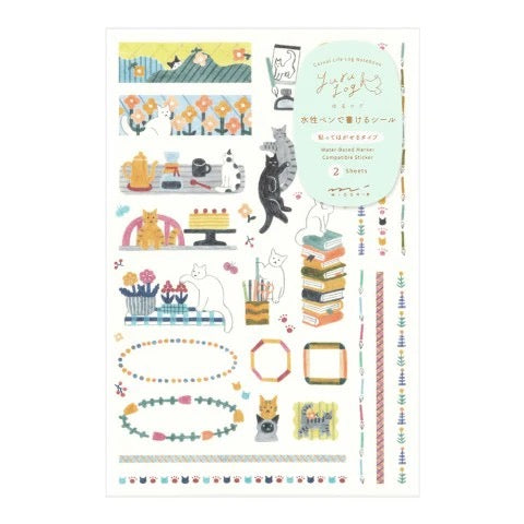 Cat - Two Sticker Sheets