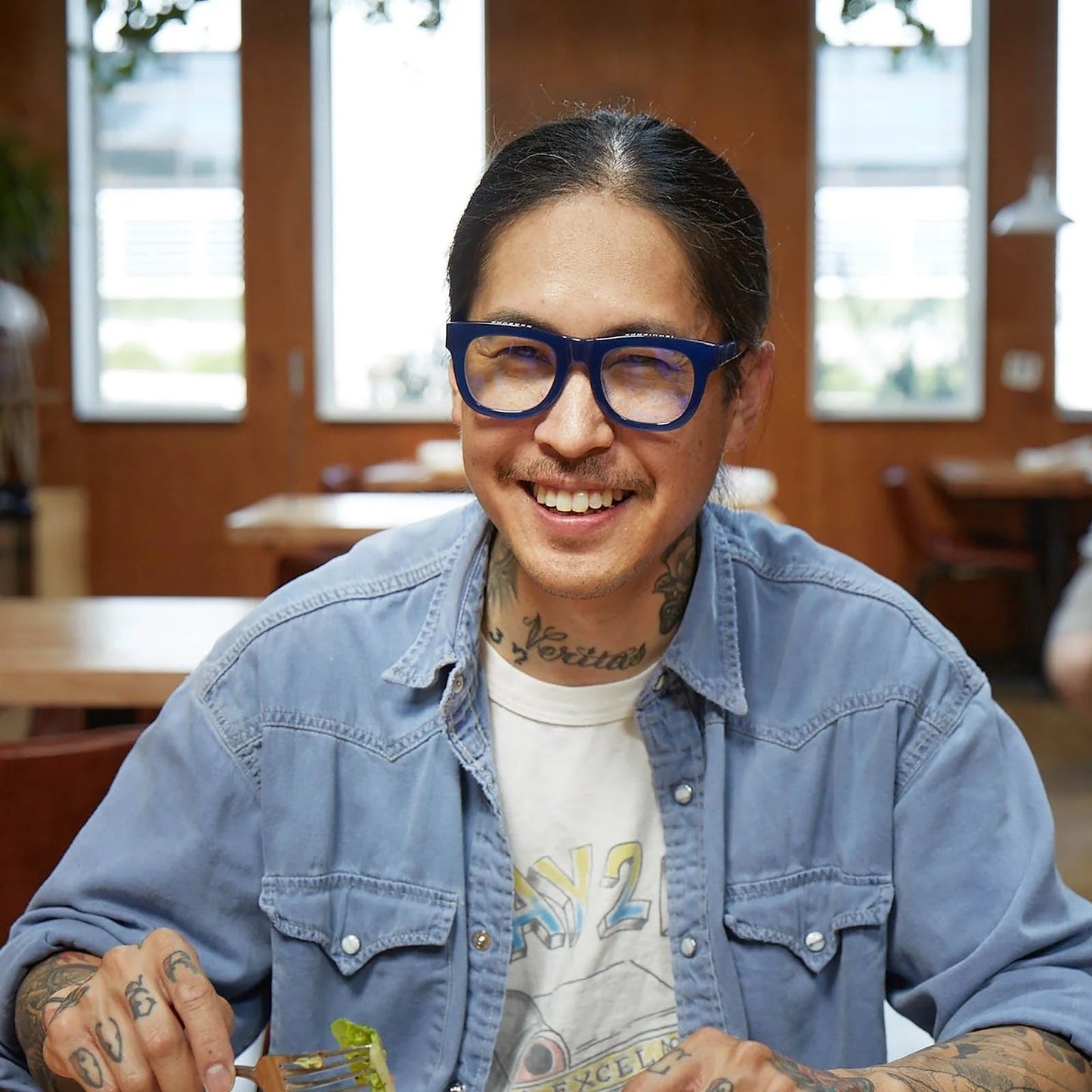 D28 Reading Glasses - Gloss Minor Blues