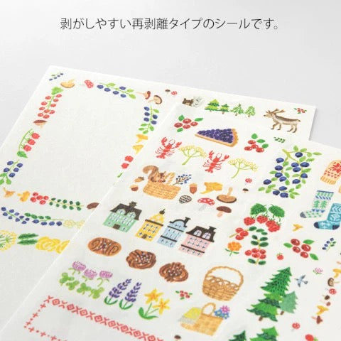 Scandinavia - Two Sticker Sheets