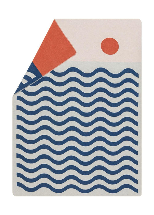 Silvretta Throw Blanket - Waves