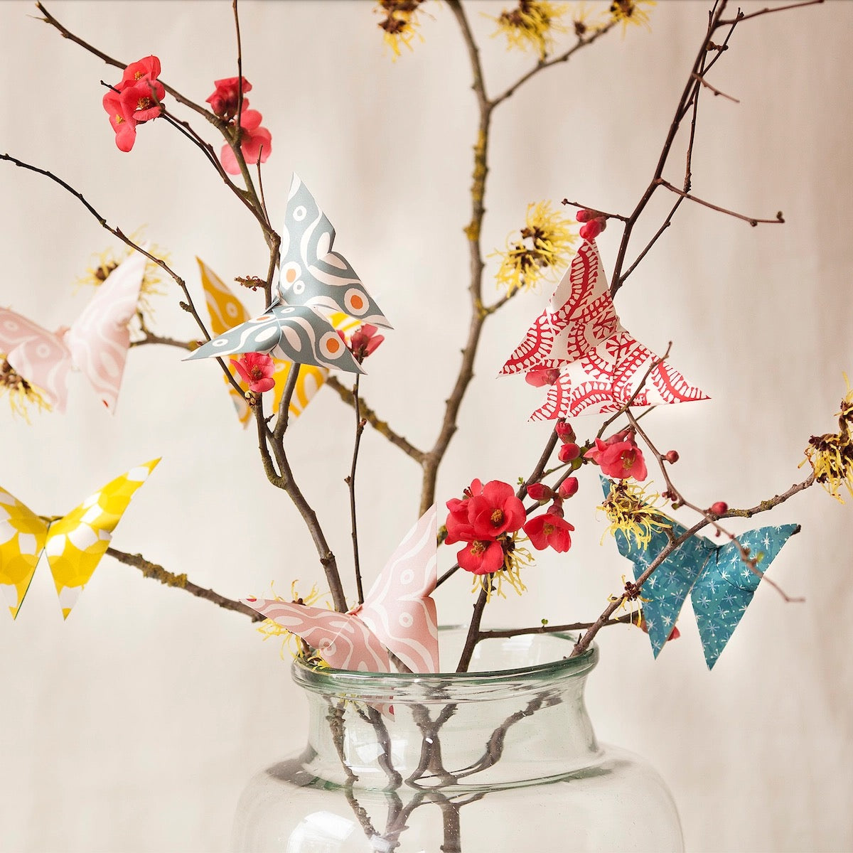 Origami Cloud of Butterflies Kit