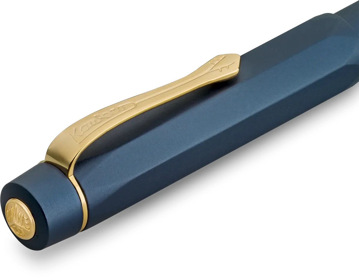 Kaweco PISTON SPORT AL Solo Navy/Gold M