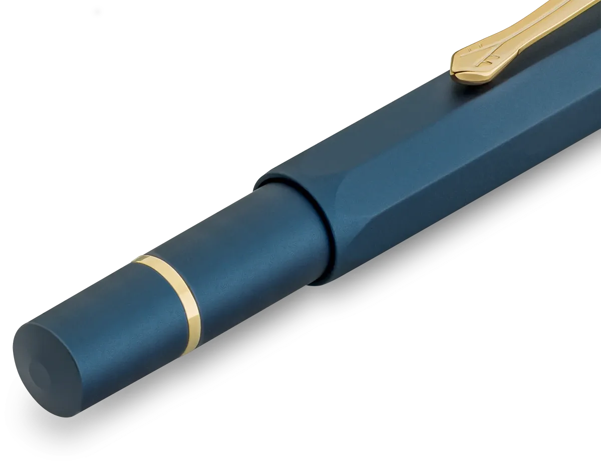 Kaweco PISTON SPORT AL Solo Navy/Gold M