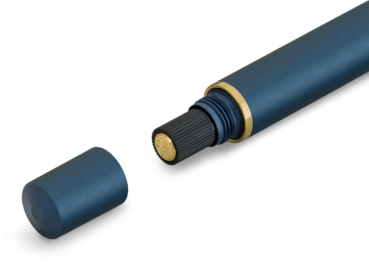 Kaweco PISTON SPORT AL Solo Navy/Gold M