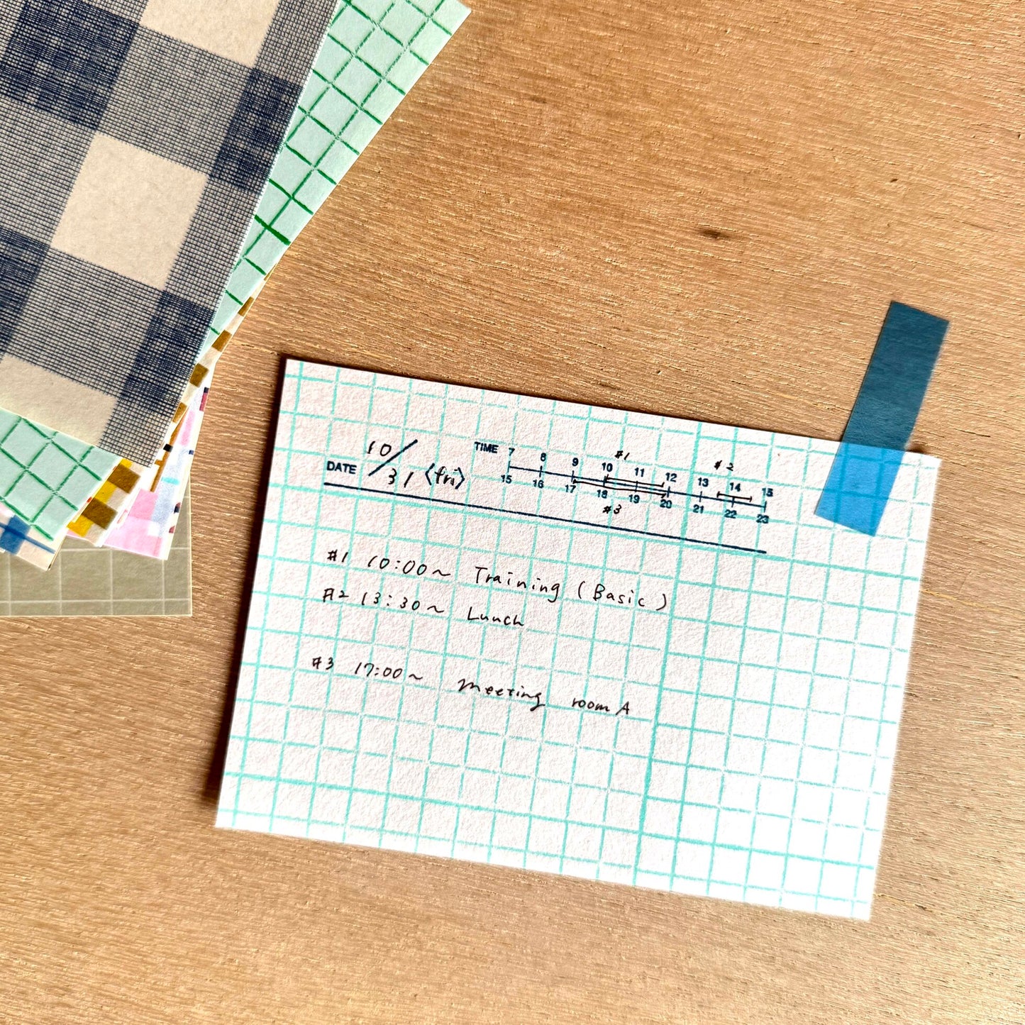 IROIRO Memo Pad Check - Medium
