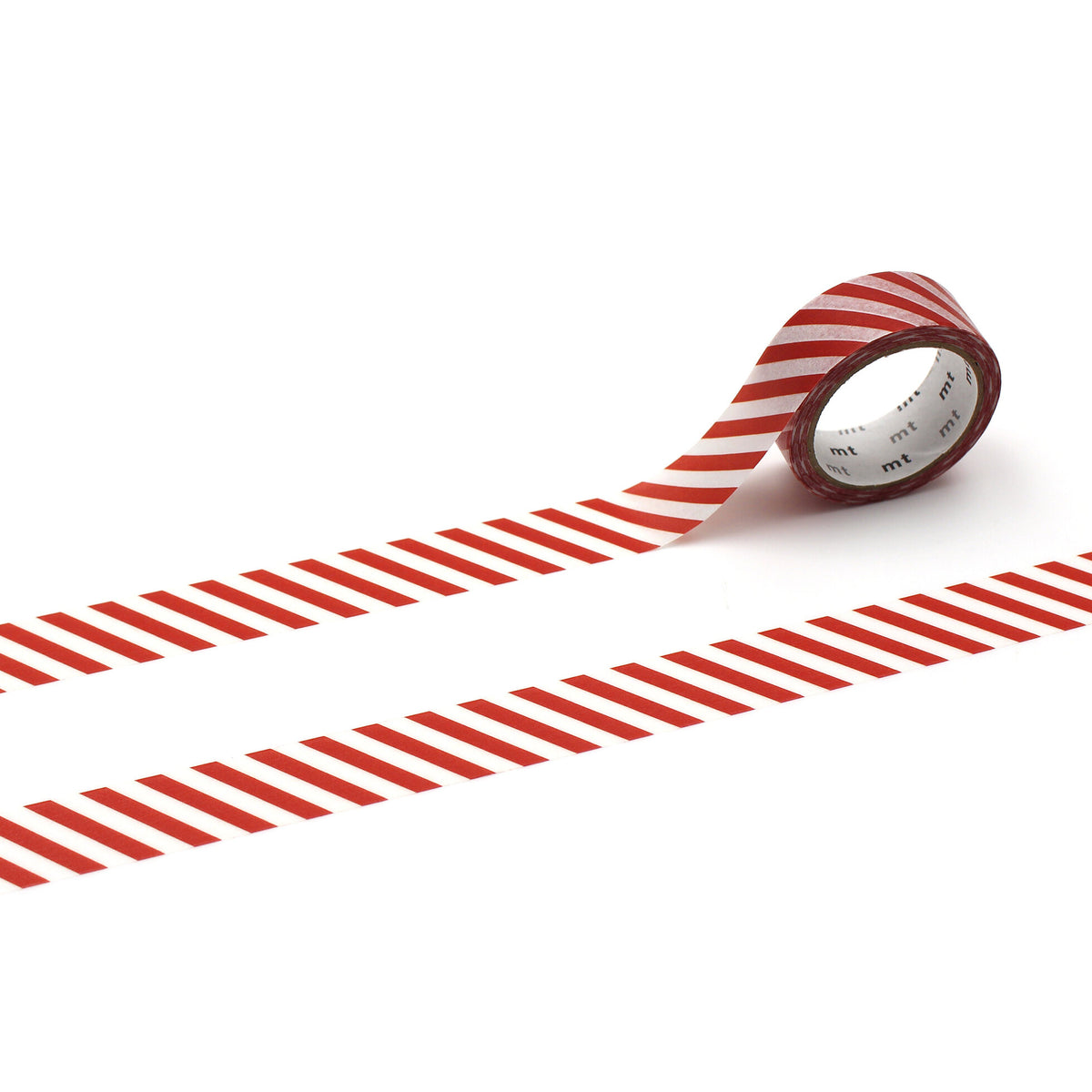Stripe Deep Red Washi Tape