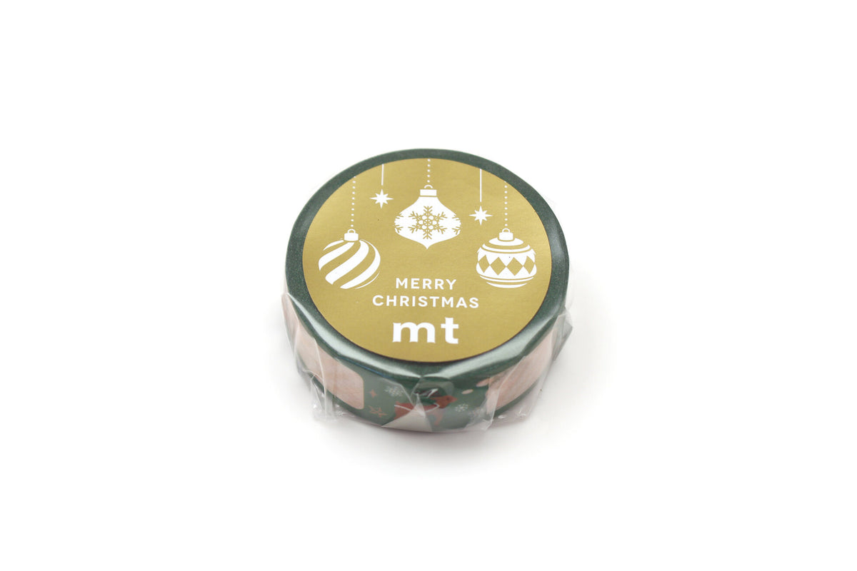 Holiday Christmas Speech Balloon Washi Tape 15mm