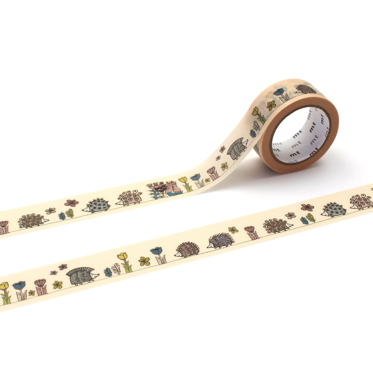 Lisa Larson Hedgehog Garden Washi Tape 18mm