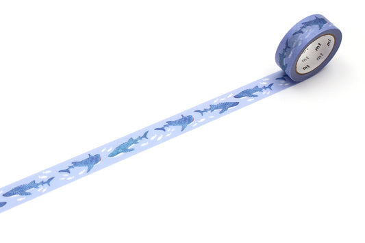 Maruichikyu Whale Shark Washi Tape 15mm