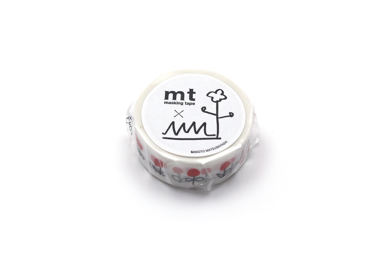 Makoto Matsubayashi Black Cat - mt Washi Tape (15mm)