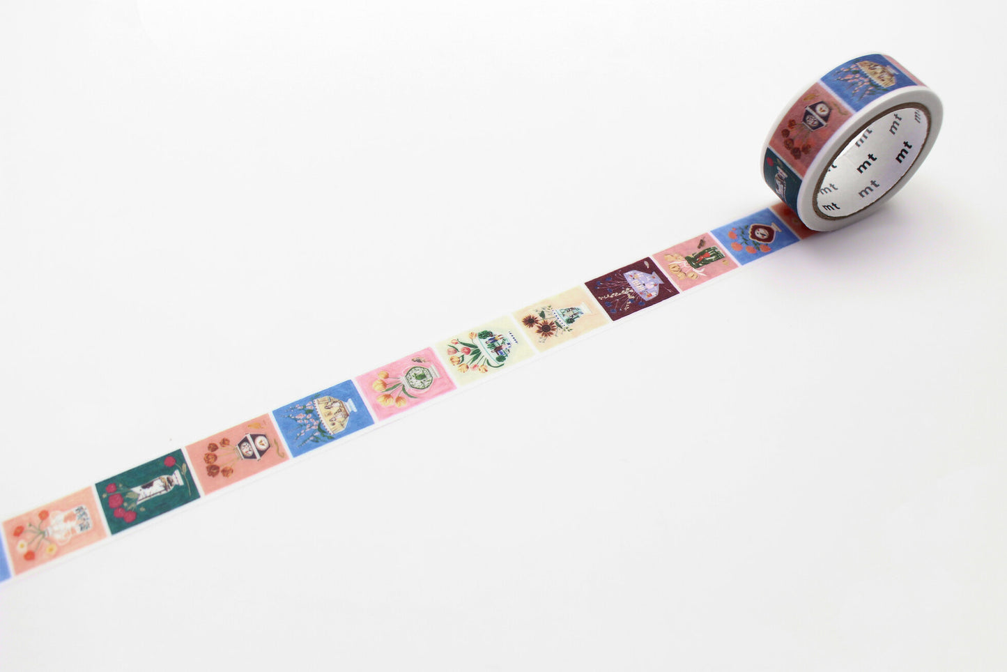Polly Fern Flower - mt Washi Tape (15mm)