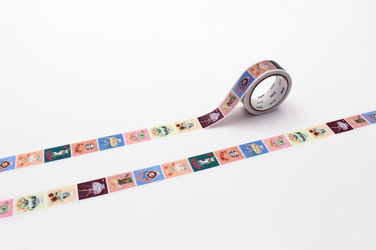 Polly Fern Flower - mt Washi Tape (15mm)