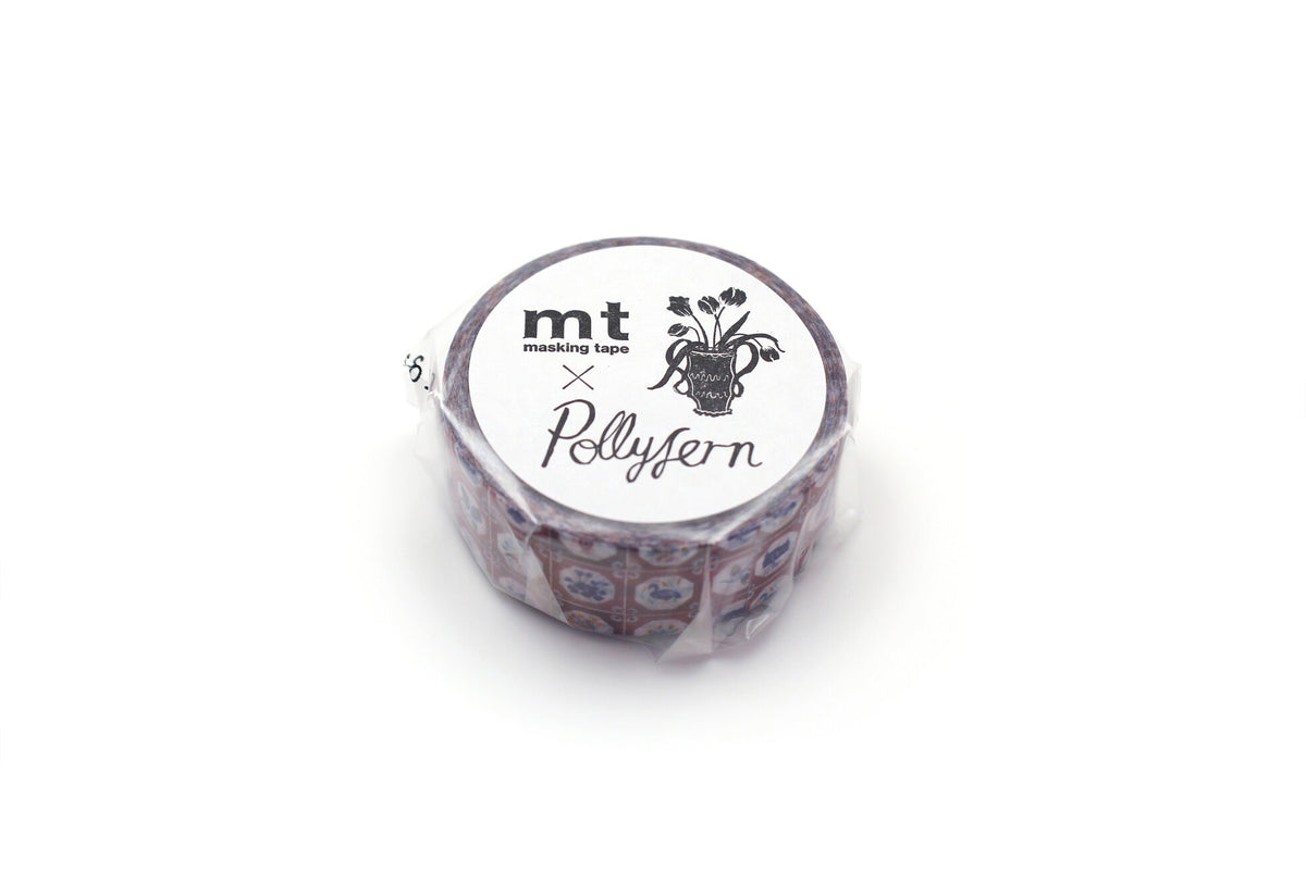 Polly Fern Tile Washi Tape 15mm