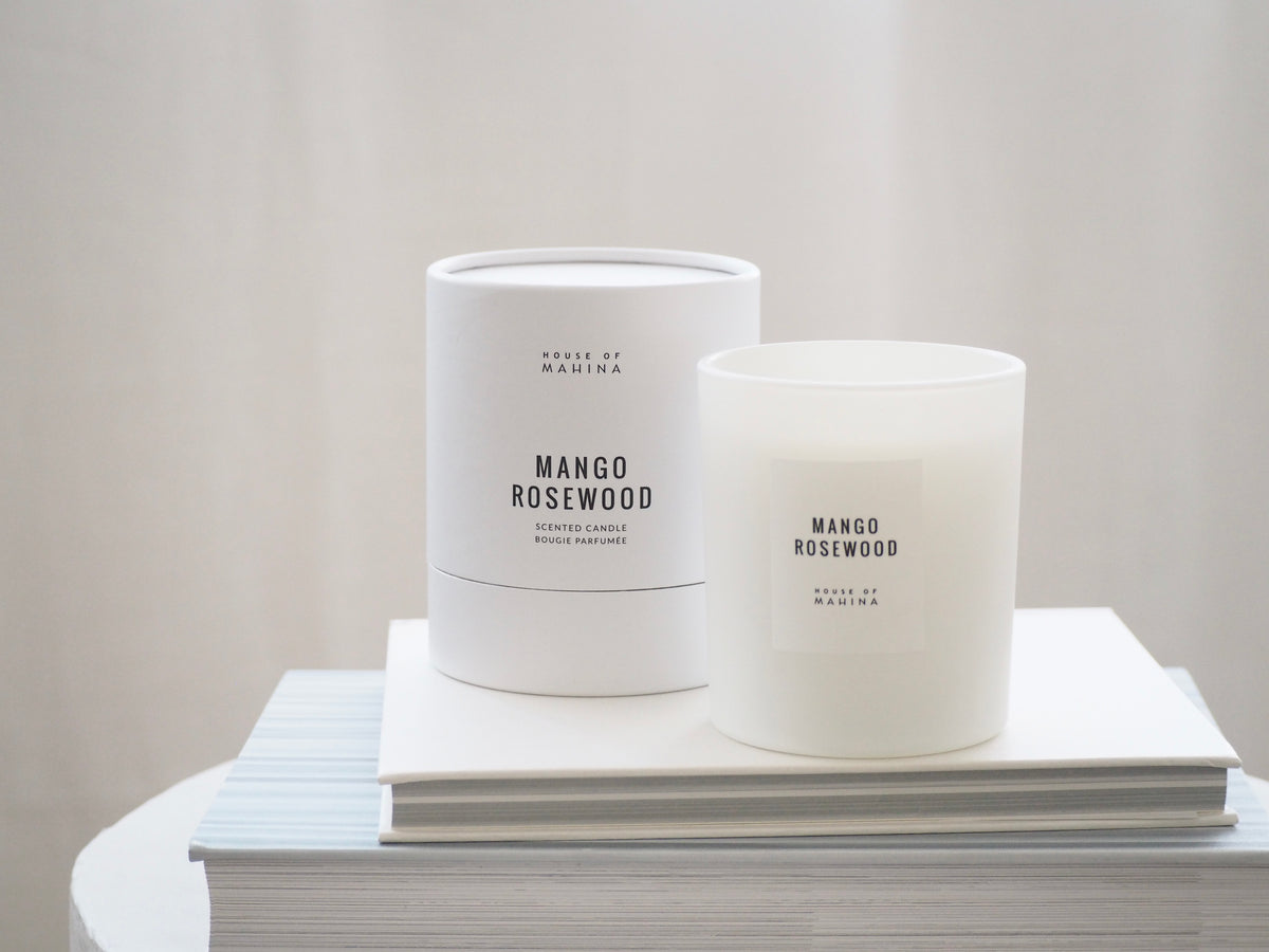 Mango Rosewood - 12 oz Candle