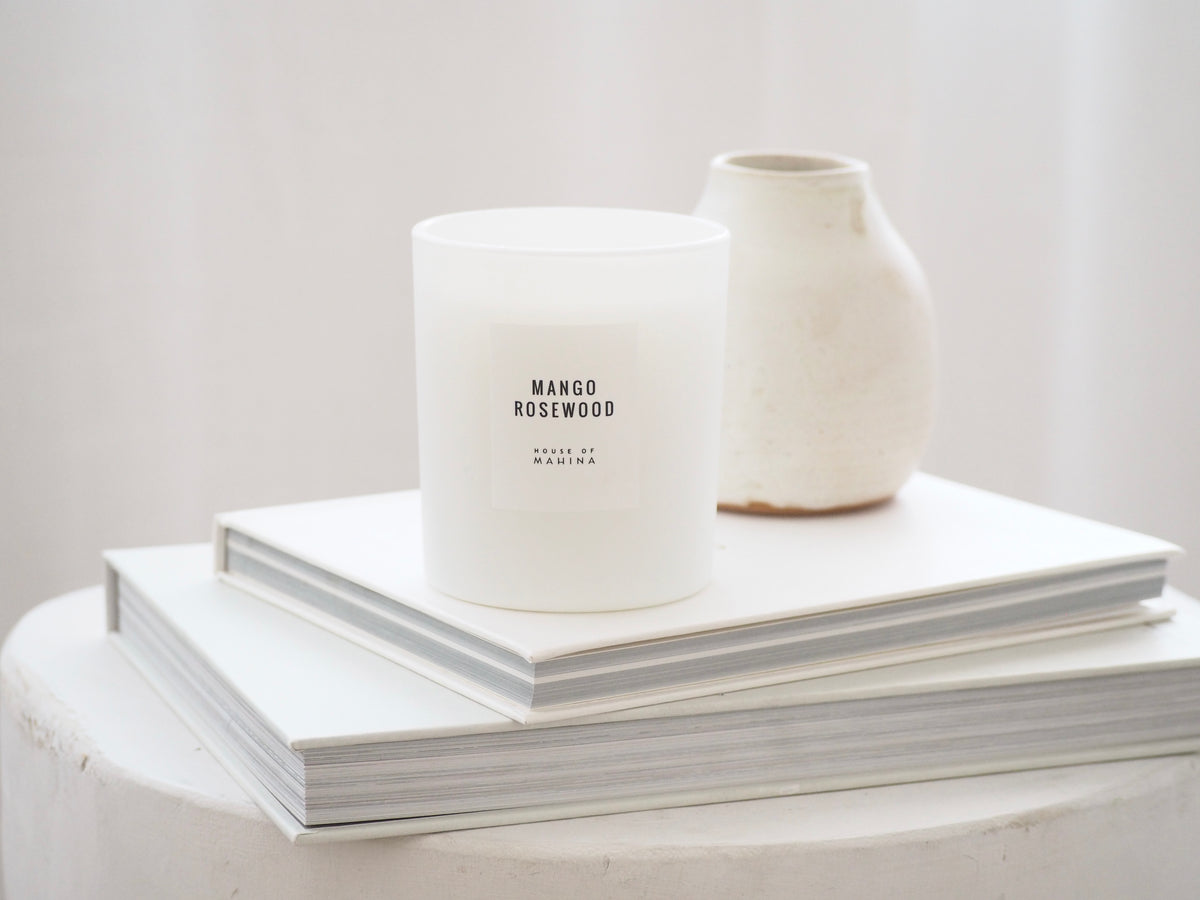 Mango Rosewood - 12 oz Candle