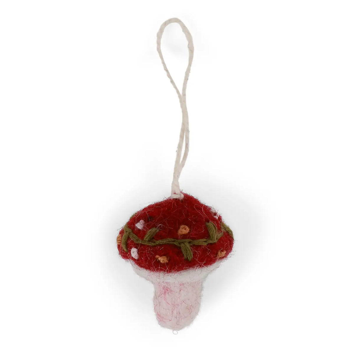 Mushroom w/Embroidery - Small