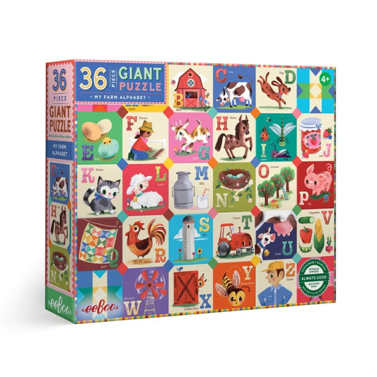 My Farm Alphabet 36 Giant Puzzle