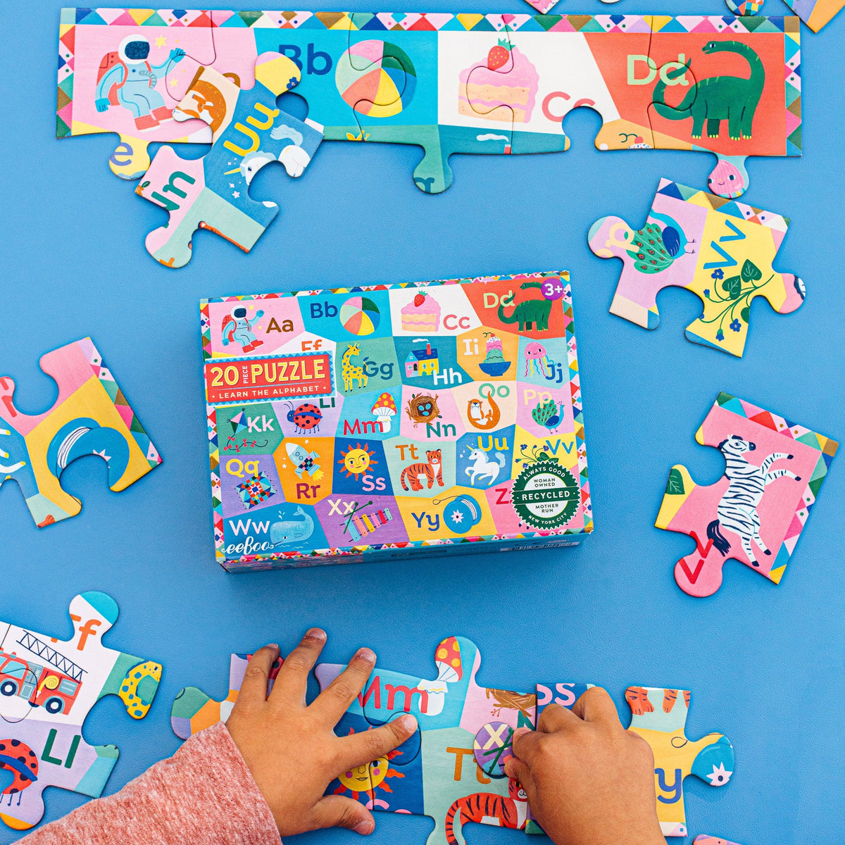 Learn the Alphabet 20 Puzzle - eeBoo