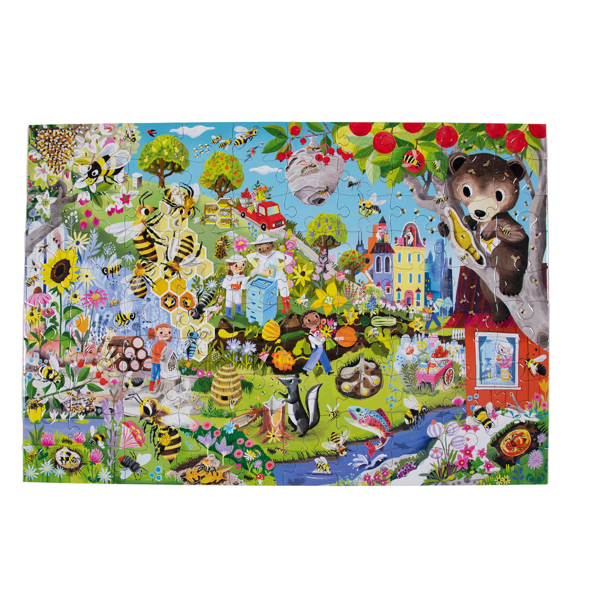 Love of Bees 100 Piece Puzzle - eeBoo
