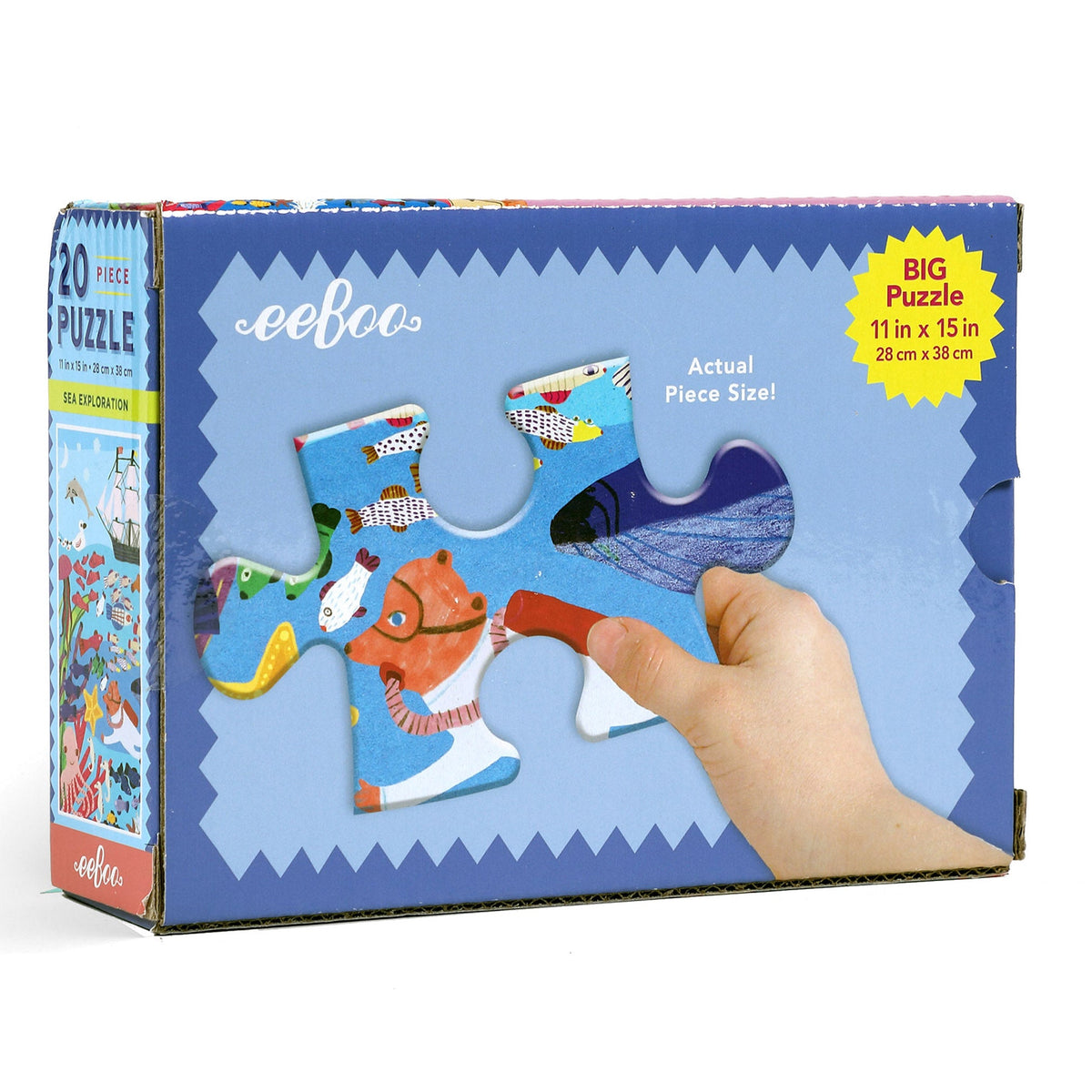 Sea Exploration 20 Piece Big Puzzle - eeBoo