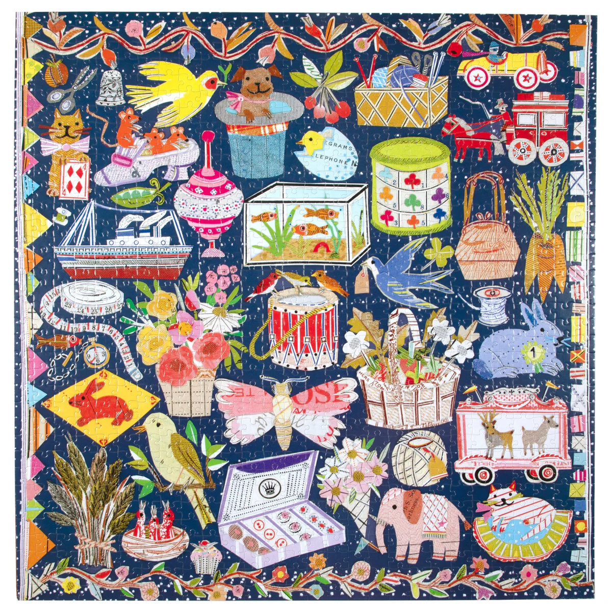 The Cat and The Yarn 1000pc