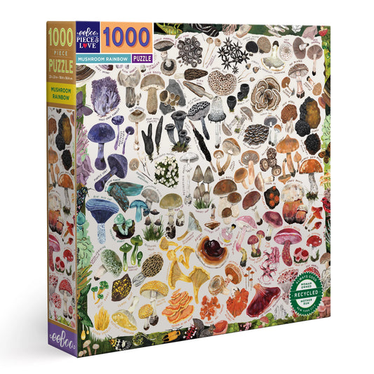 Mushroom Rainbow 1000 Piece Puzzle
