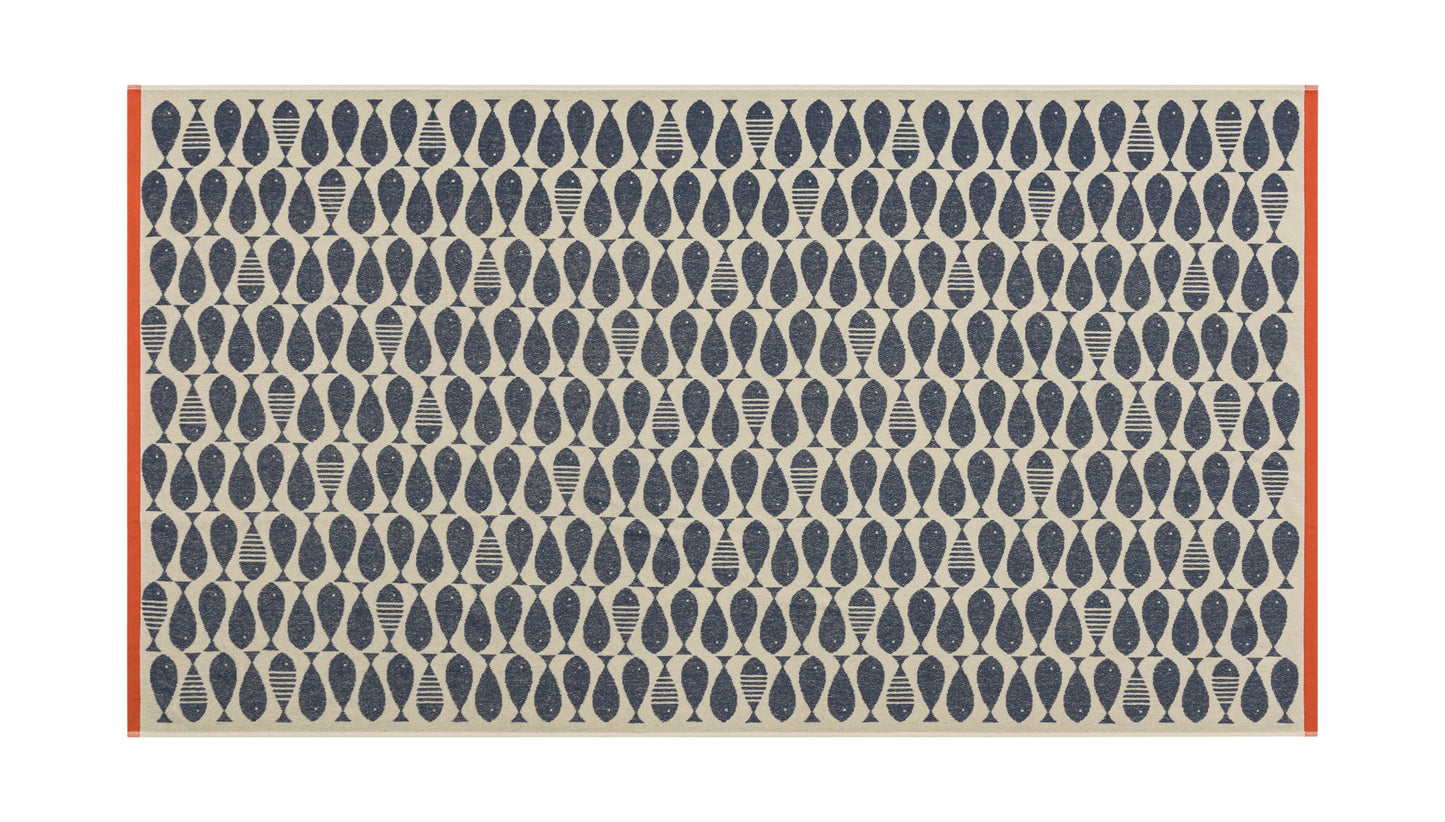 PLAYA terry beach towel "Sardines"