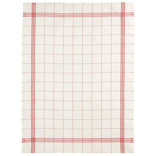 Teatowel 51X75cm Bistrot Washed Red