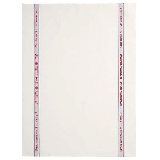 Teatowel Who Washed UNWASHED27X30
