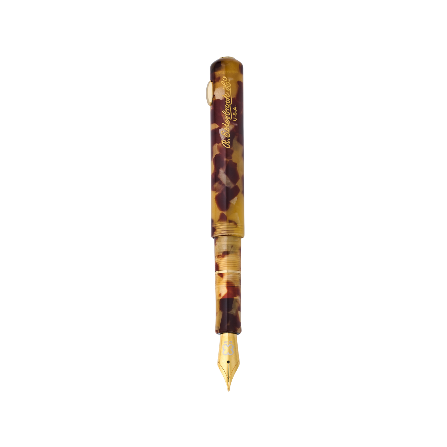 Esterbrook Niblet Fountain Pen - Tortoise Gold Trim