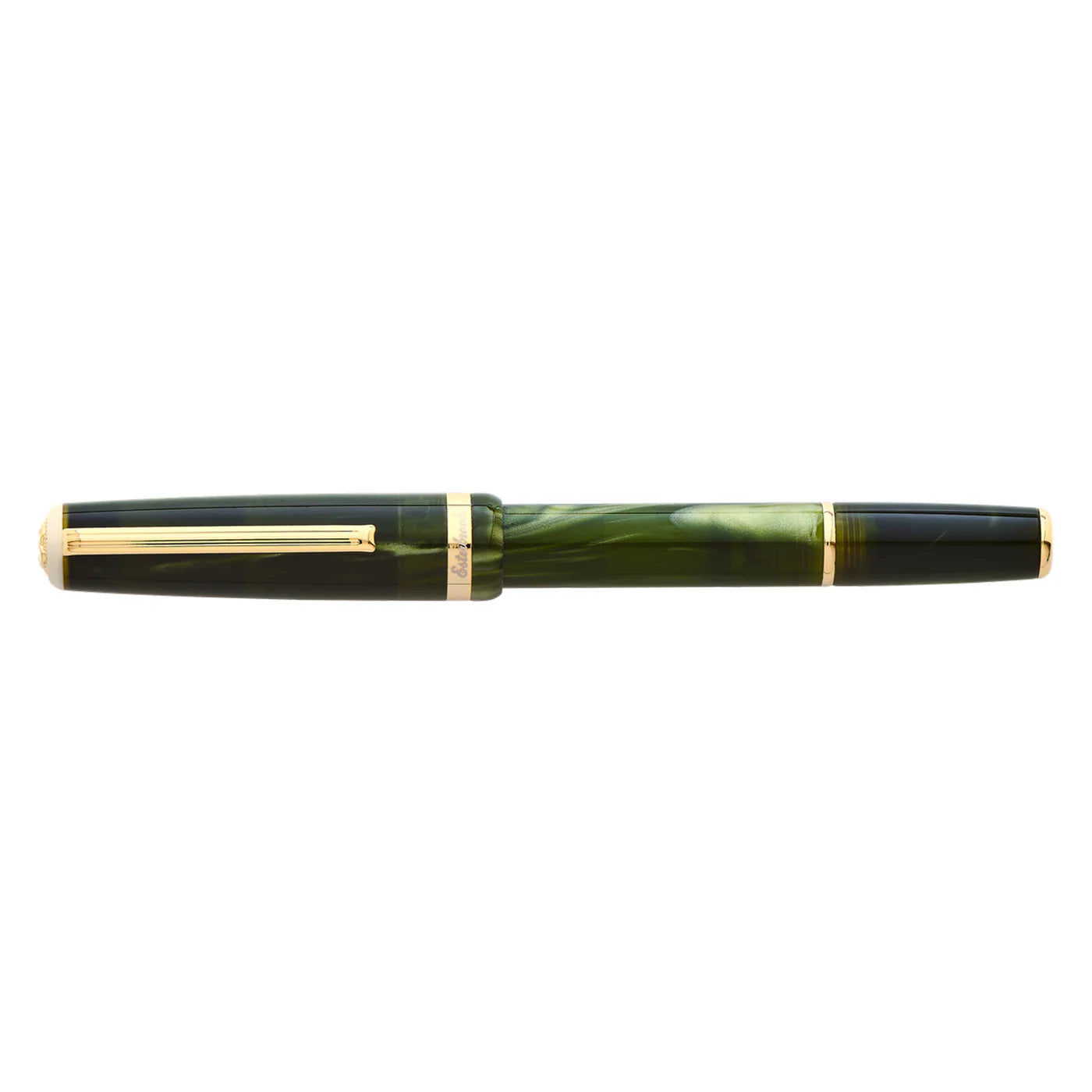 Esterbrook Jr Pocket Fountain Pen - Palm Green Gold Trim