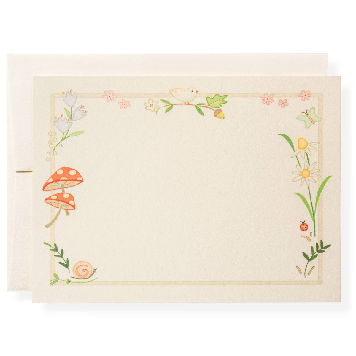Woodland Baby Notes: Box of 10
