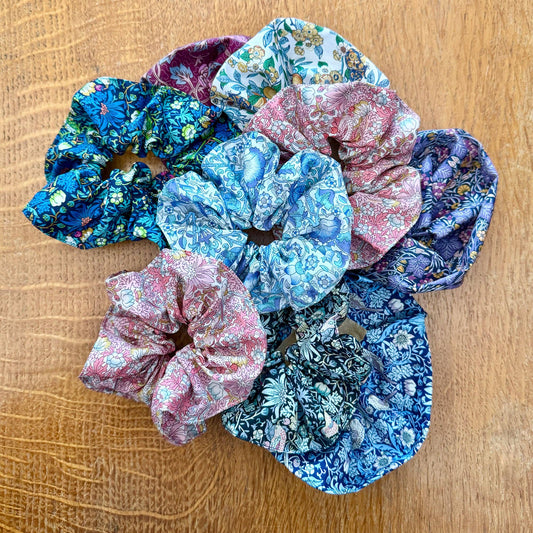 Scrunchies - Assorted Liberty Prints "The Morris Collection"