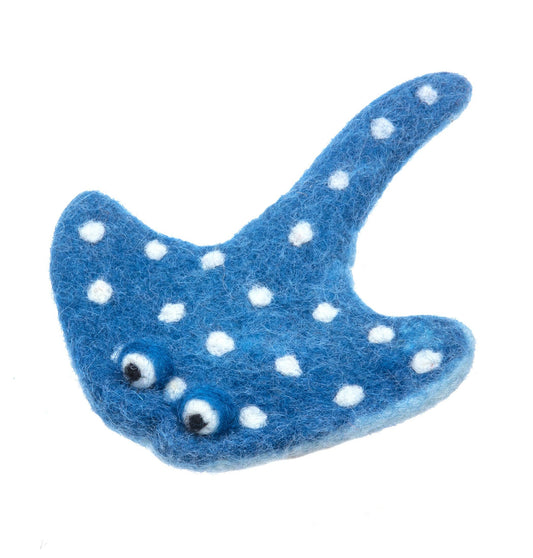 Stingray Finger Puppet