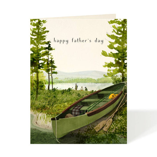Canoe Day - Father's Day Greeting Cards