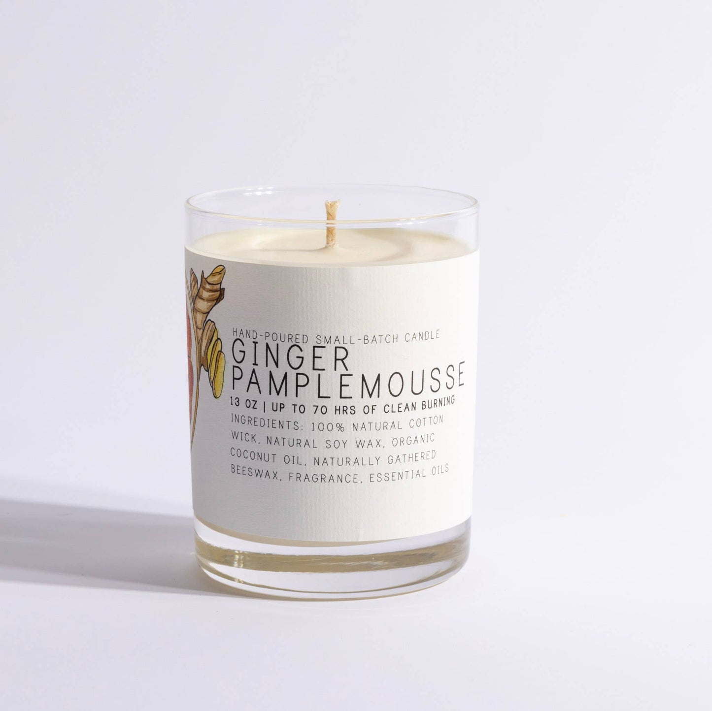 Ginger Pamplemousse - Large Glass Candle