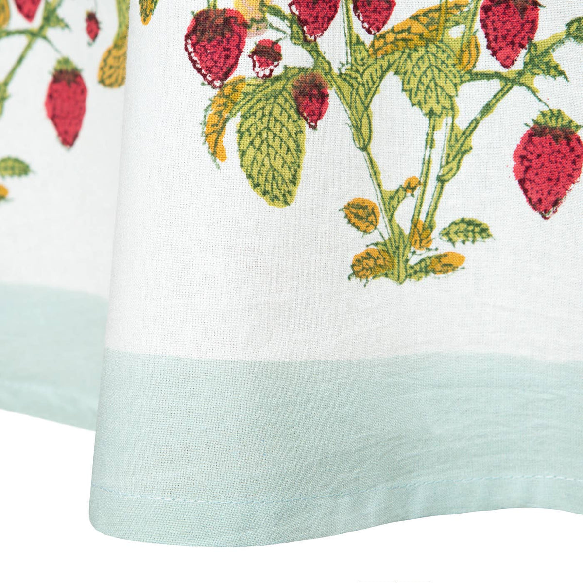 Strawberry Blue | French Tablecloths: 59" x 86"